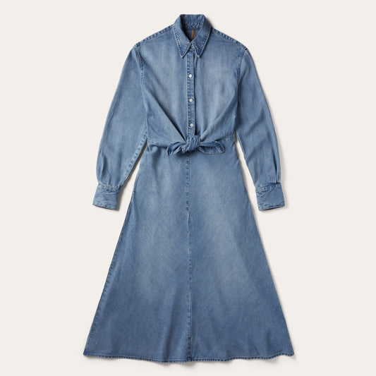 Denim TieFront Dress Women