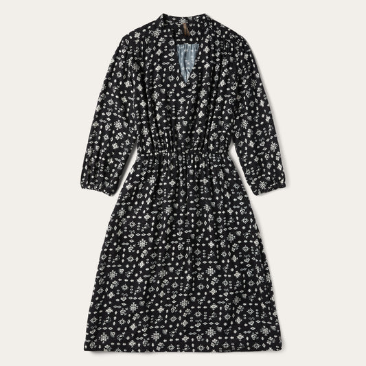 Southwestern Ditzy Print Dress Women