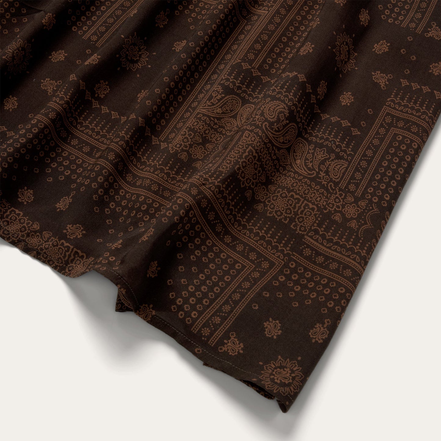 Patchwork Bandana Print Dress Women