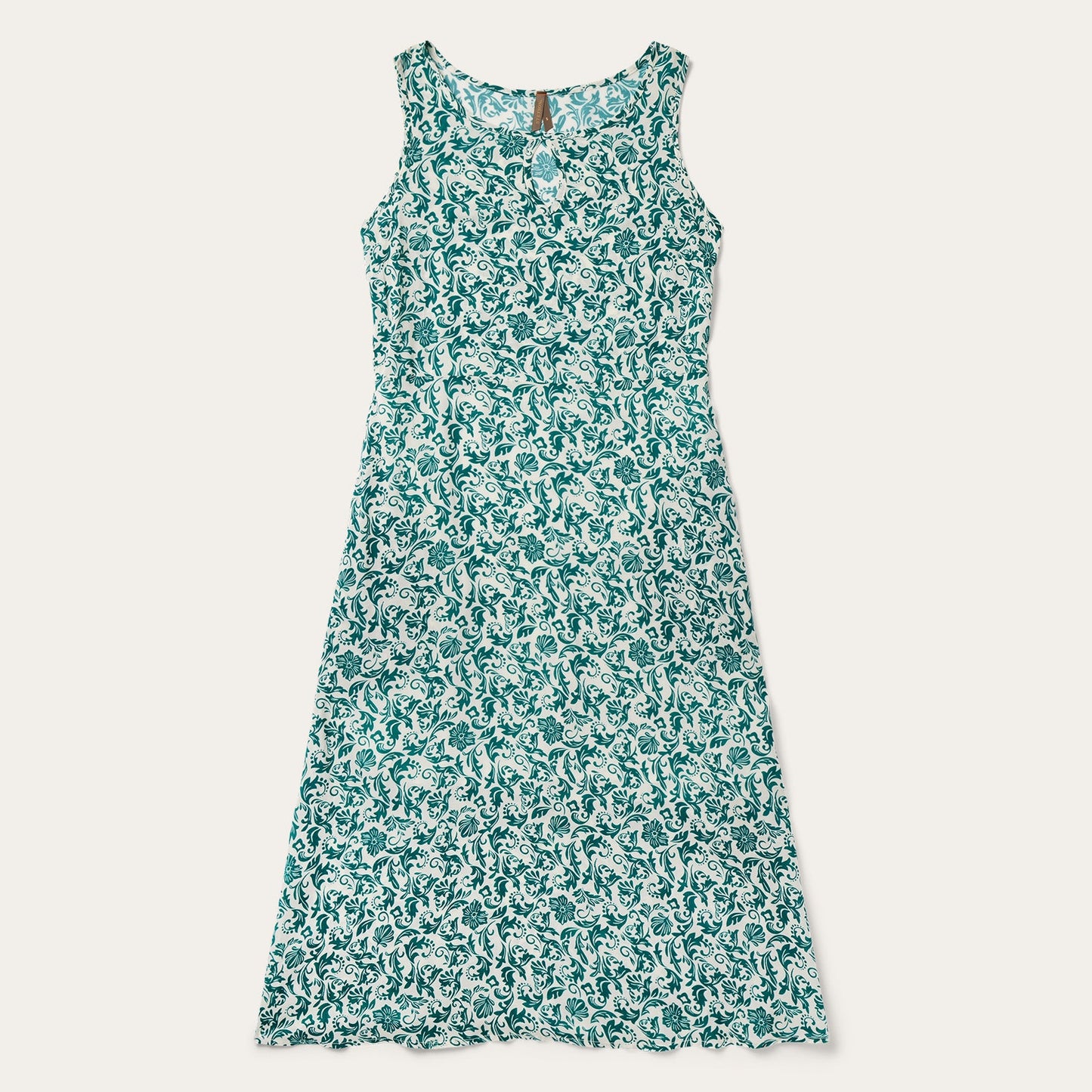 Jade Floral Print Sleeveless Dress Women