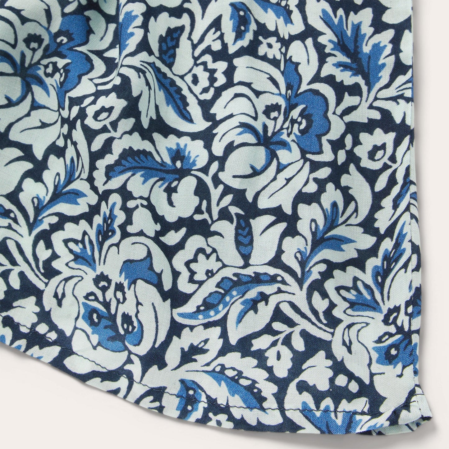 Indigo Tapestry Print Prairie Dress Women