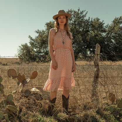 Cottage Floral Dress Women