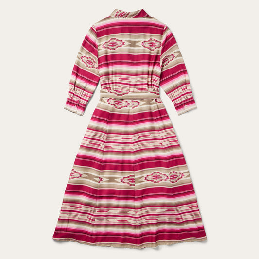 Scarlet Serape Midi Dress Women