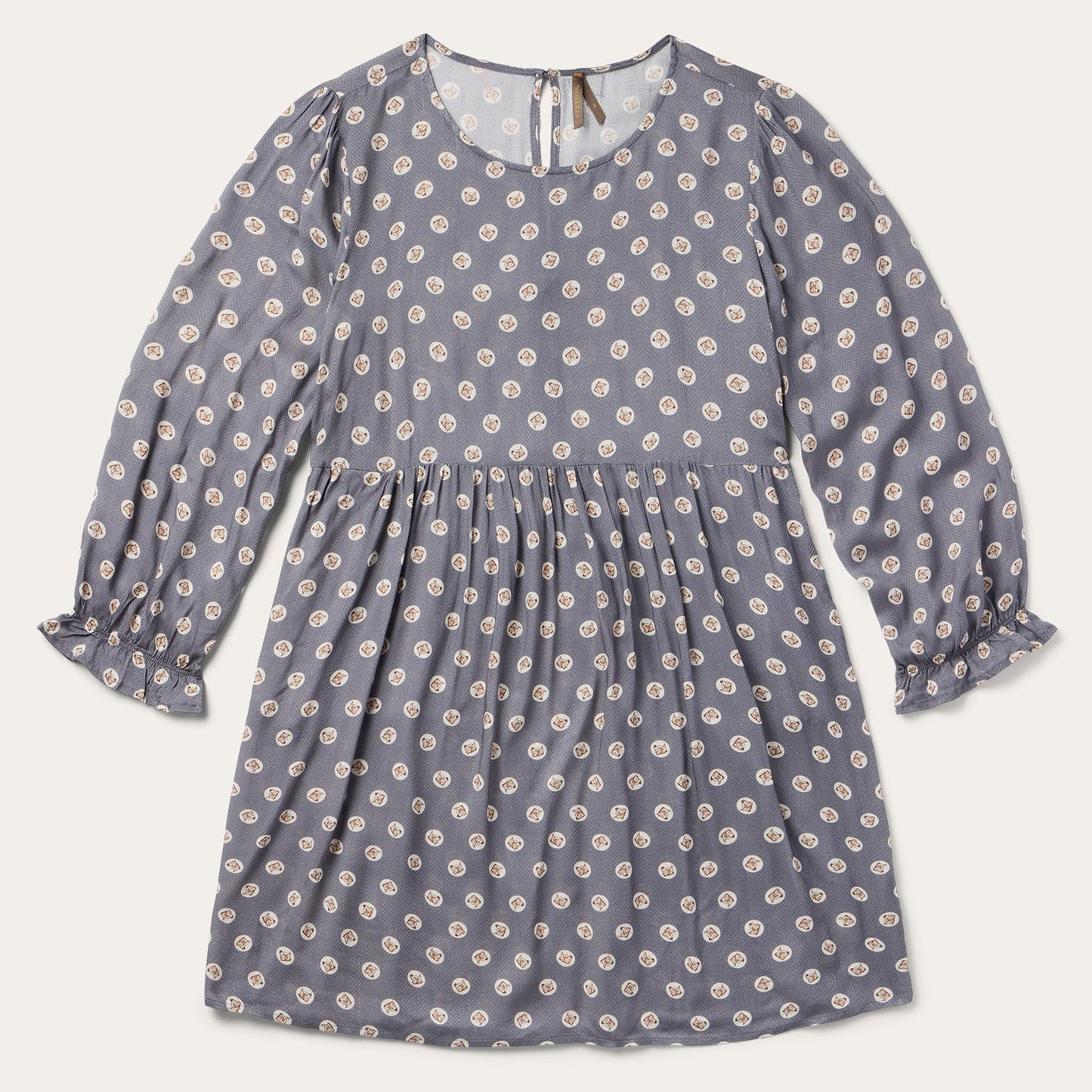 Horse Pennies Print Dress Women