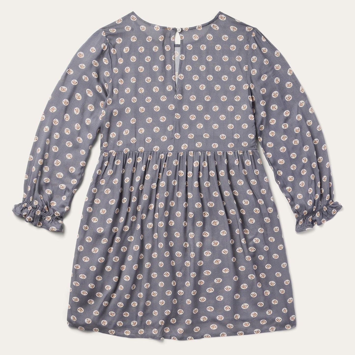 Horse Pennies Print Dress Women