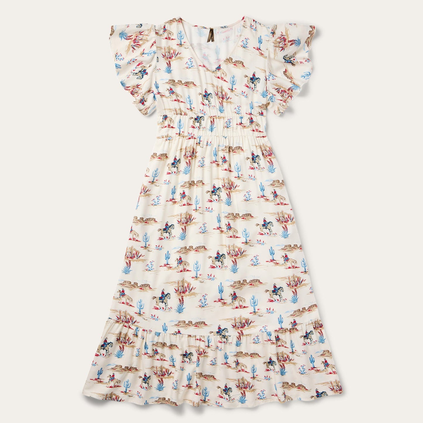 Desert Trails Print Prairie Dress Women