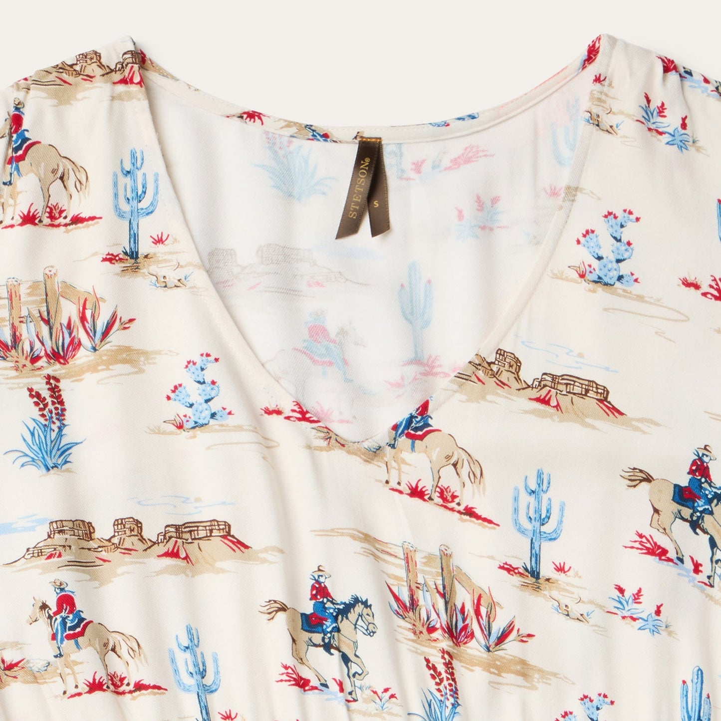 Desert Trails Print Prairie Dress Women