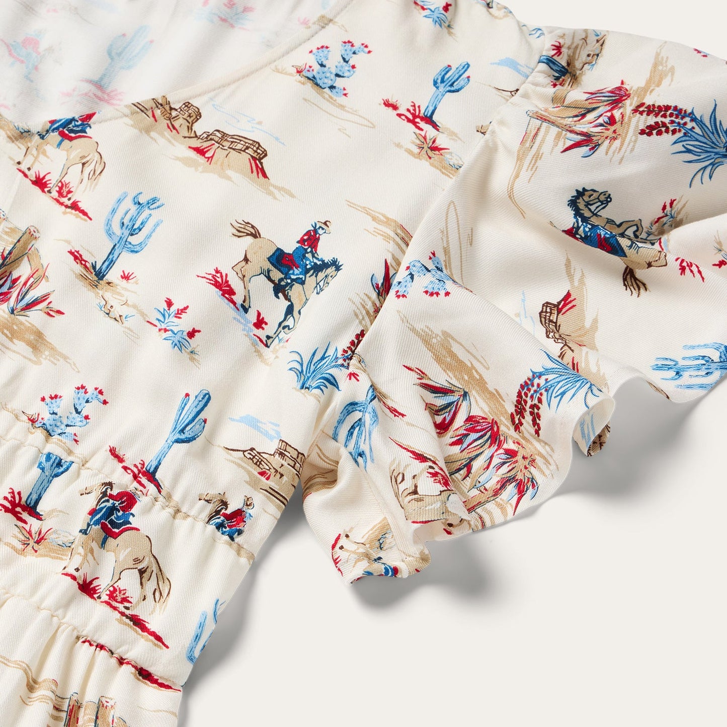 Desert Trails Print Prairie Dress Women