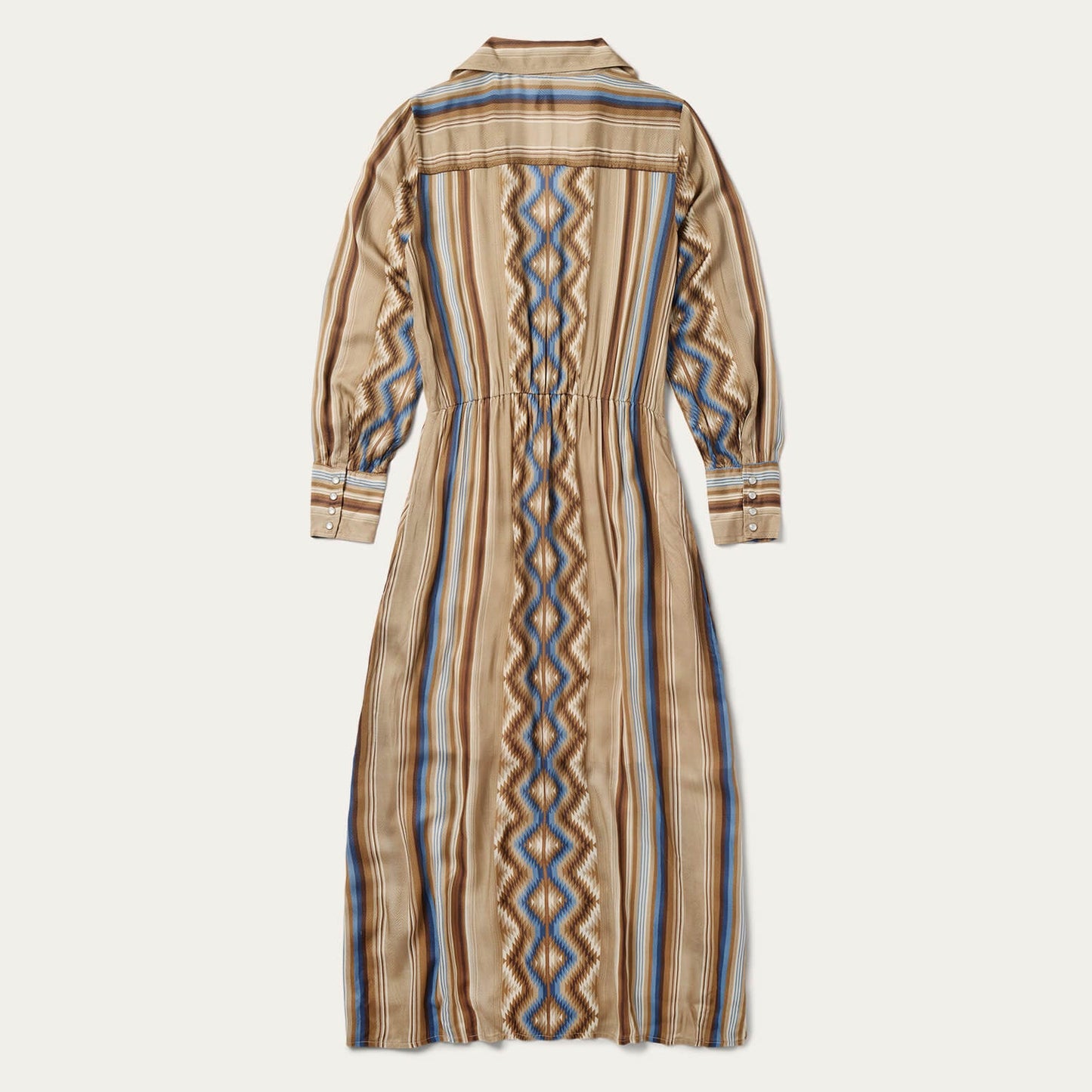 Sand Serape Print Dress Women