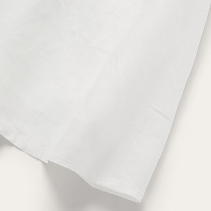 White Linen Shirt Dress Women