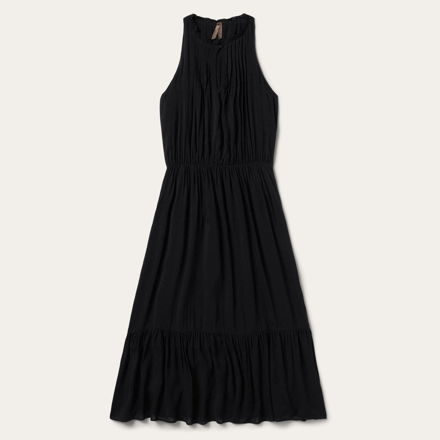Solid Sleeveless Prairie Dress Women