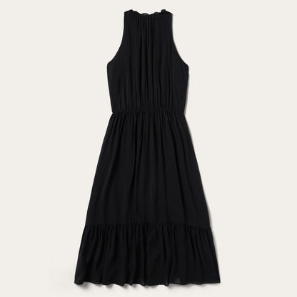 Solid Sleeveless Prairie Dress Women