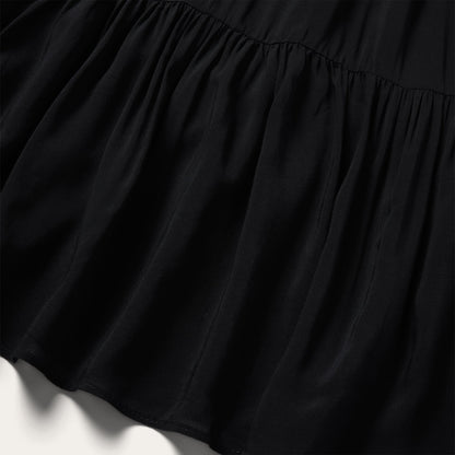 Solid Sleeveless Prairie Dress Women