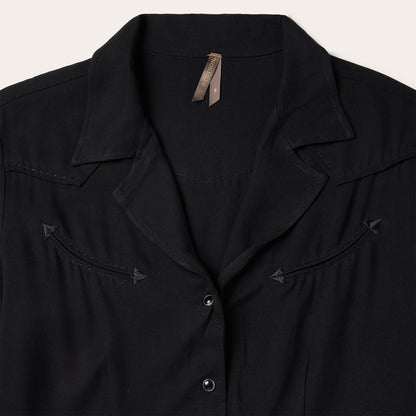 Twill Western Dress Women