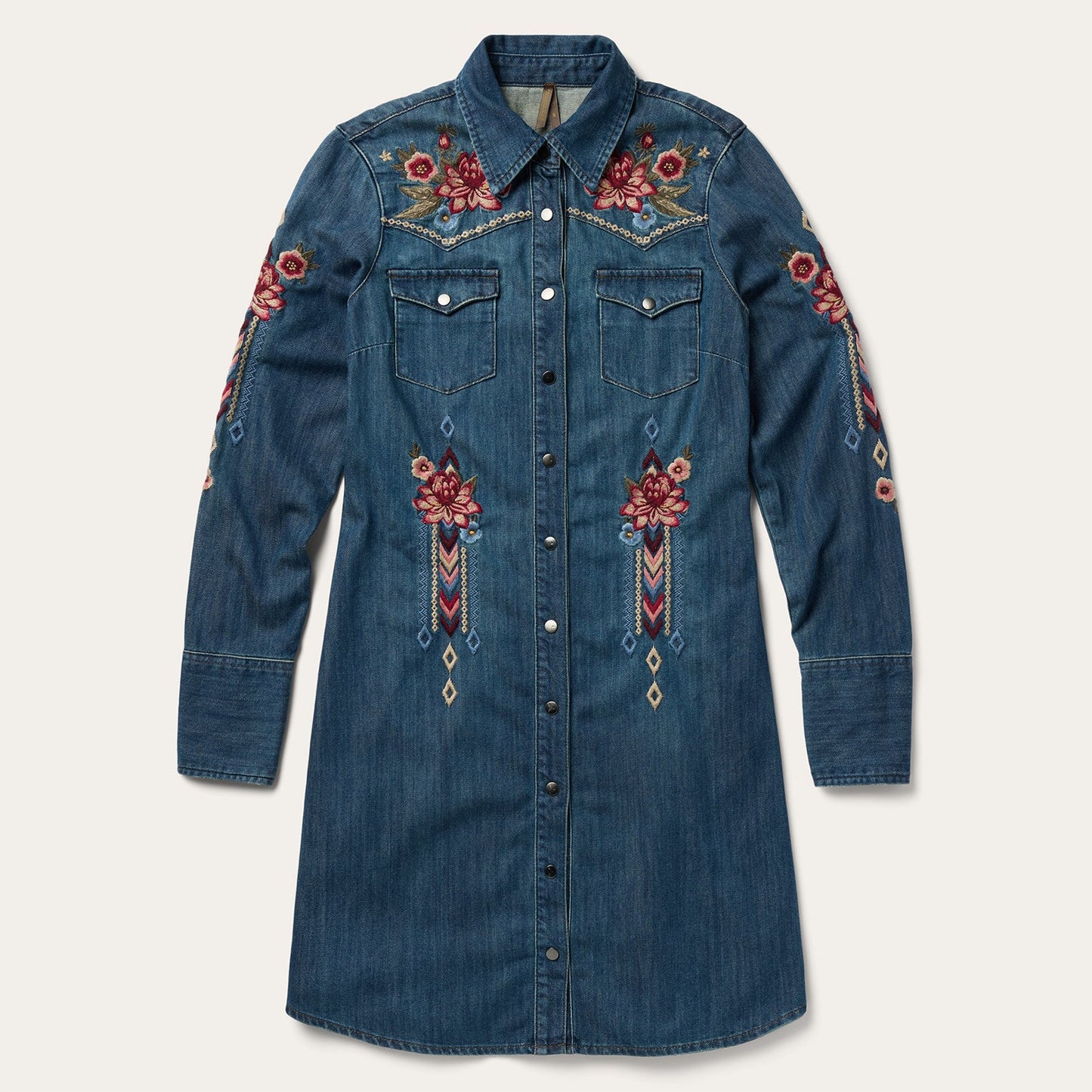 Lavish Denim Shirt Dress Women