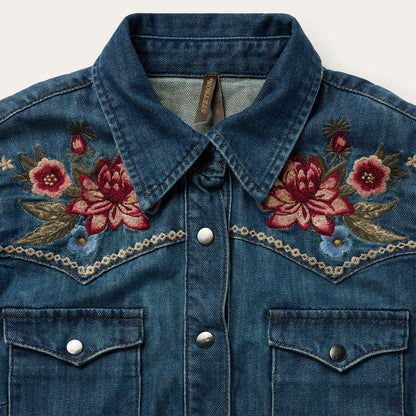 Lavish Denim Shirt Dress Women