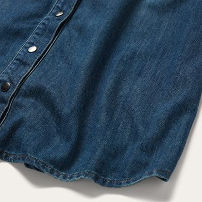 Lavish Denim Shirt Dress Women