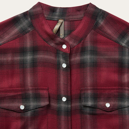 Harvest Plaid Tie Dress Women