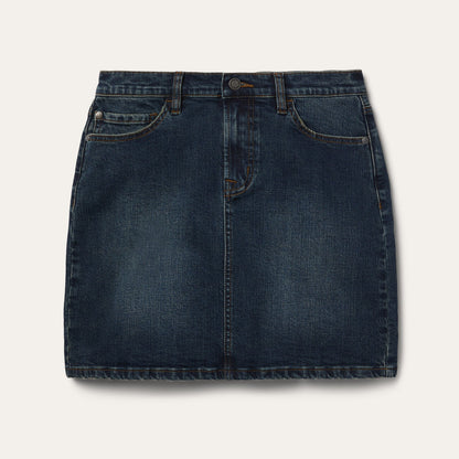 Stretch Denim 5Pocket Skirt Women