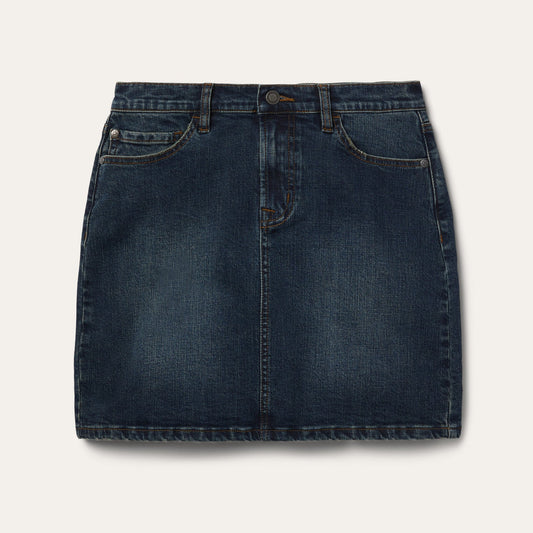Stretch Denim 5Pocket Skirt Women