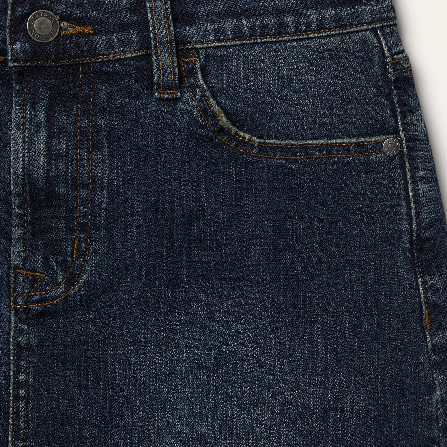 Stretch Denim 5Pocket Skirt Women