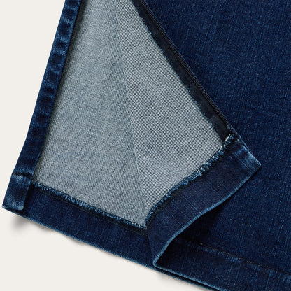Stretch Denim Pencil Skirt Women