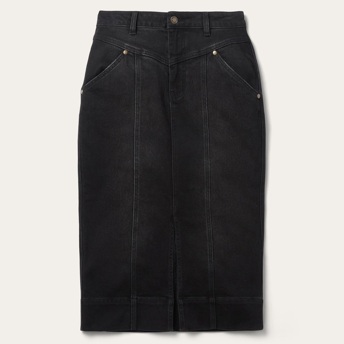 Denim Maxi Skirt Women