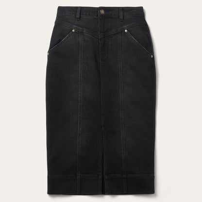 Denim Maxi Skirt Women