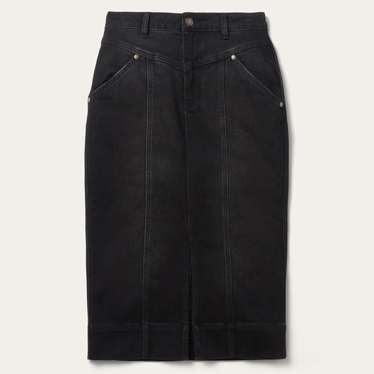 Denim Maxi Skirt Women