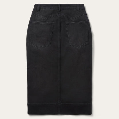 Denim Maxi Skirt Women