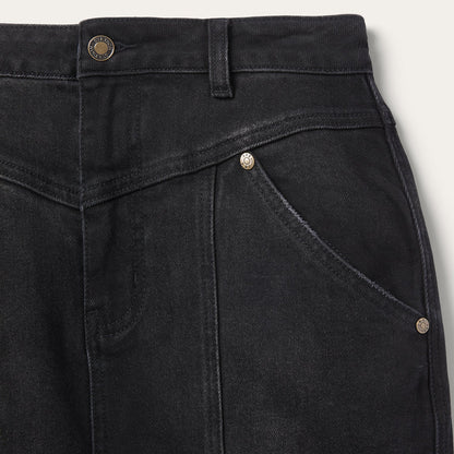 Denim Maxi Skirt Women