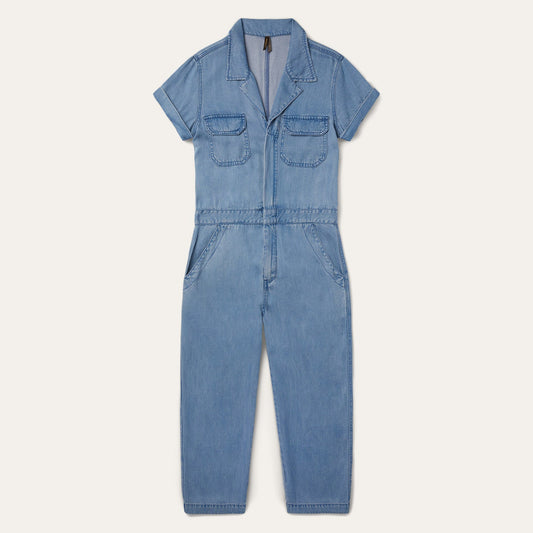 Notch Collar Jumpsuit Women