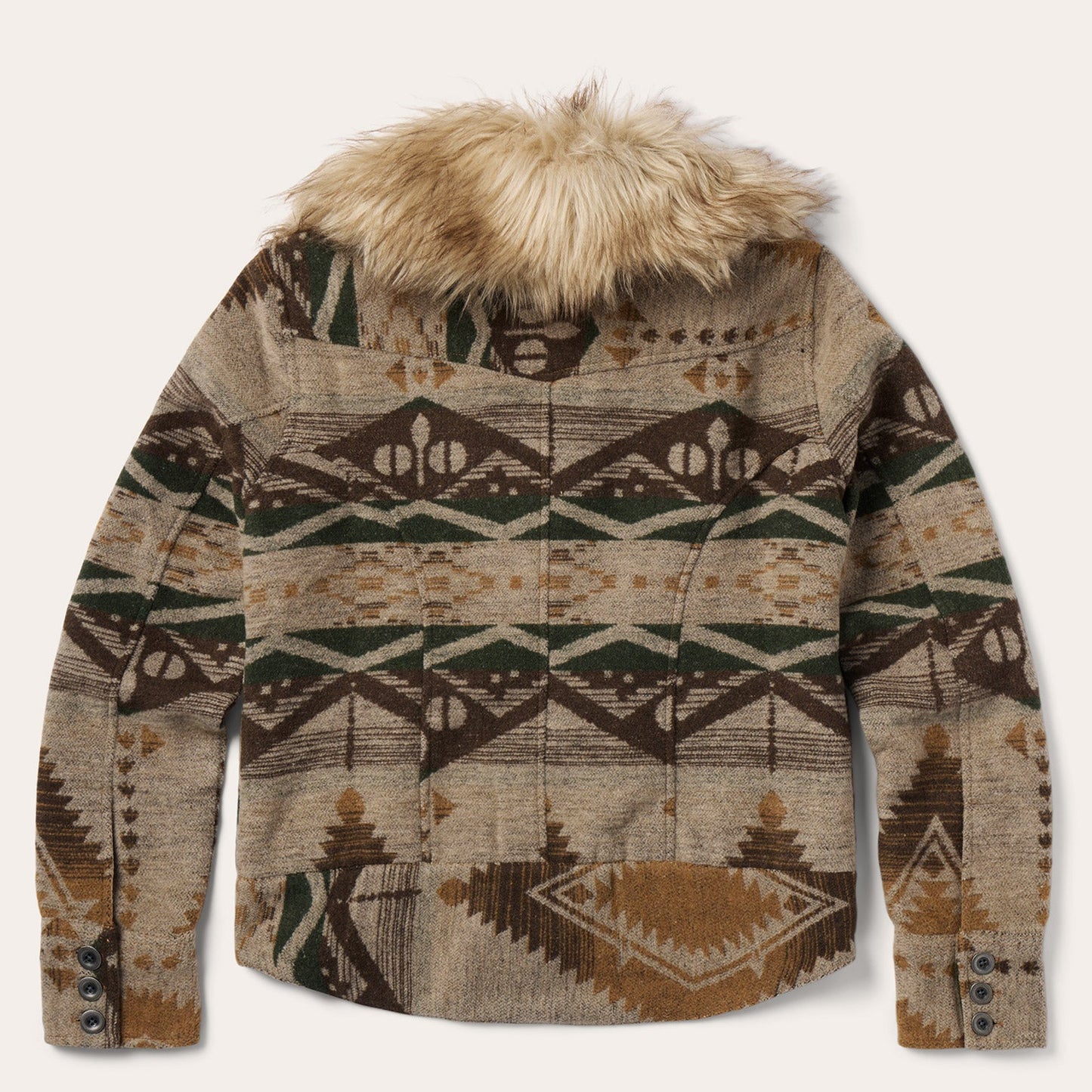 Southwestern Flannel Jacket Women