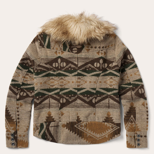 Southwestern Flannel Jacket Women