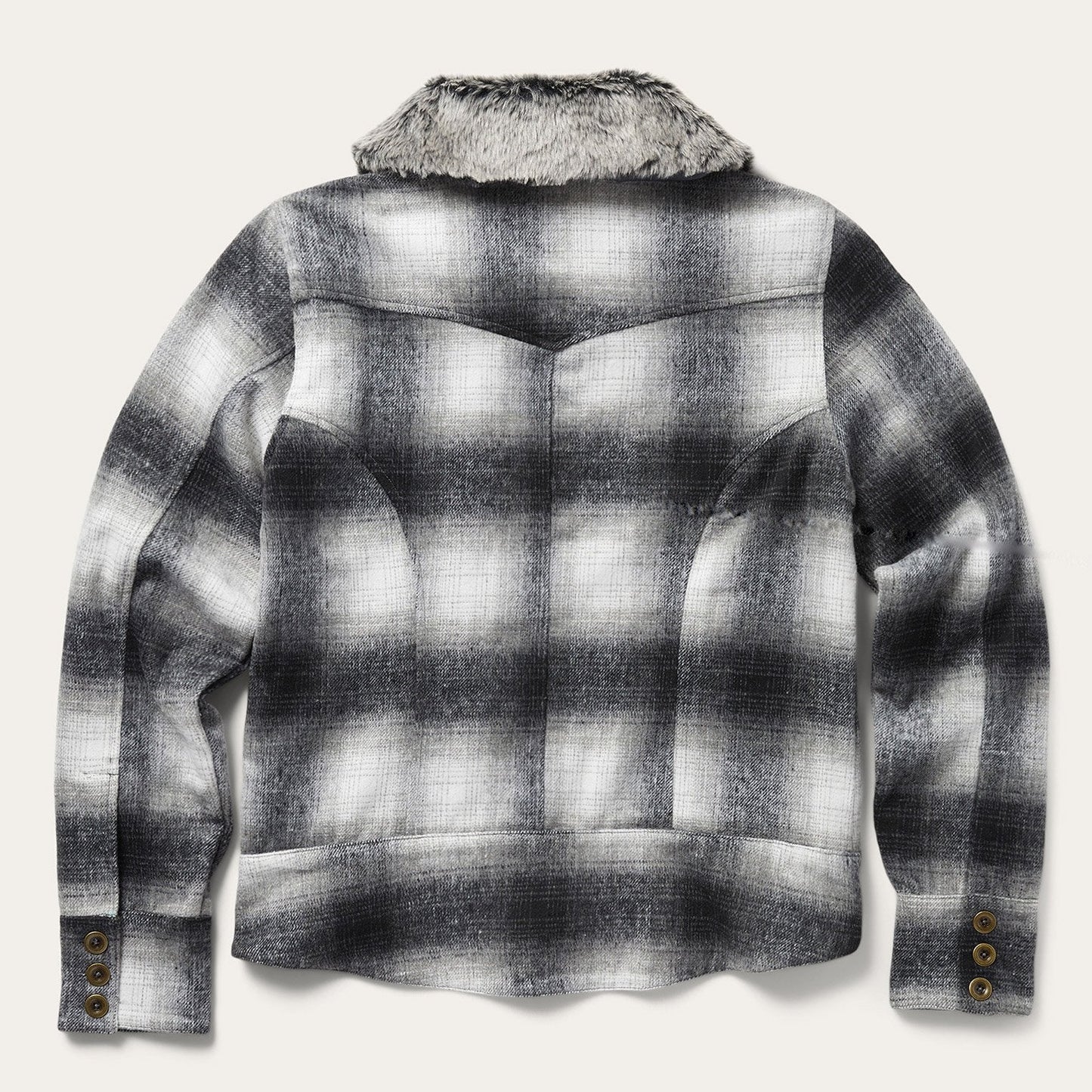 Plaid Cropped Jacket Women