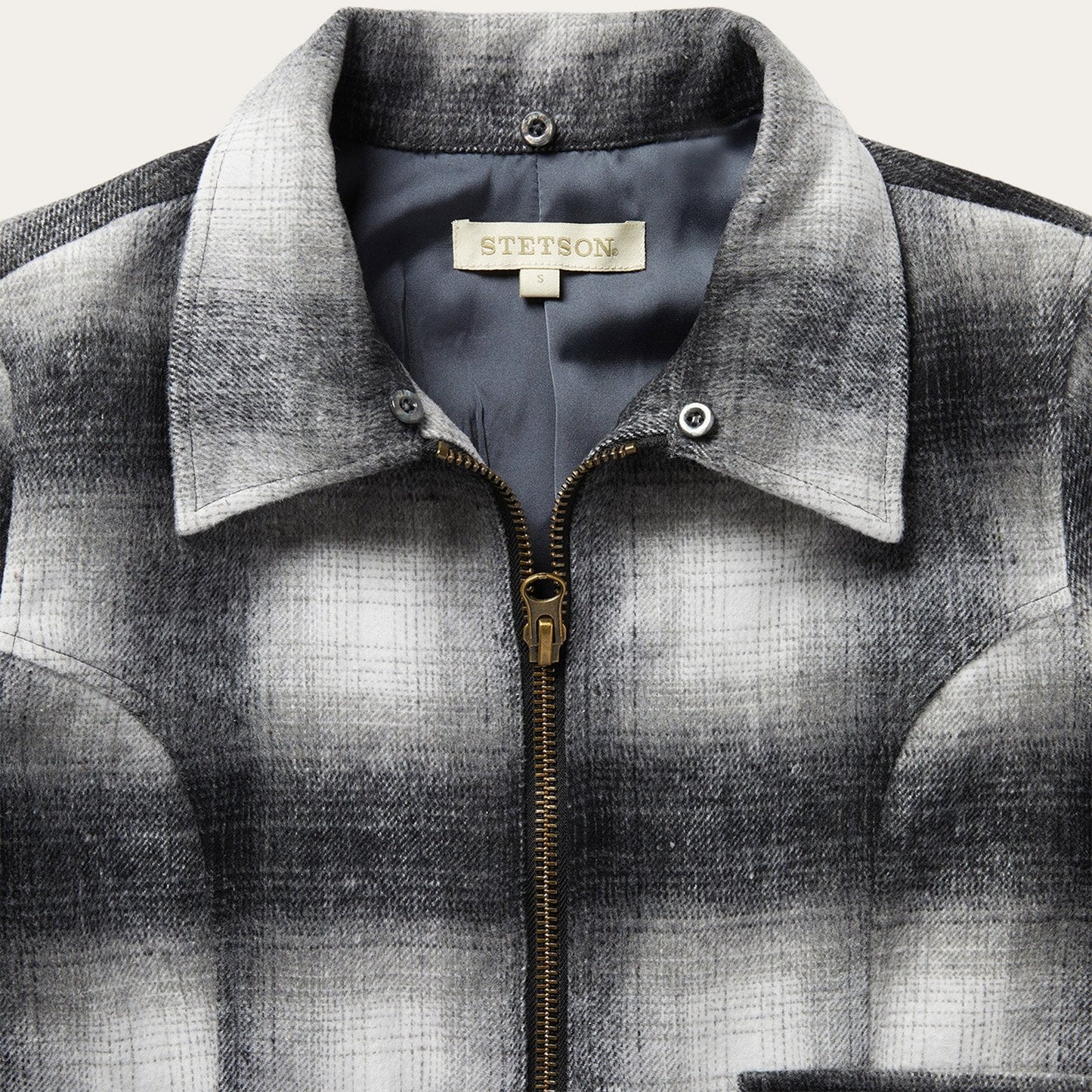 Plaid Cropped Jacket Women