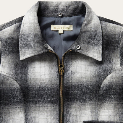 Plaid Cropped Jacket Women