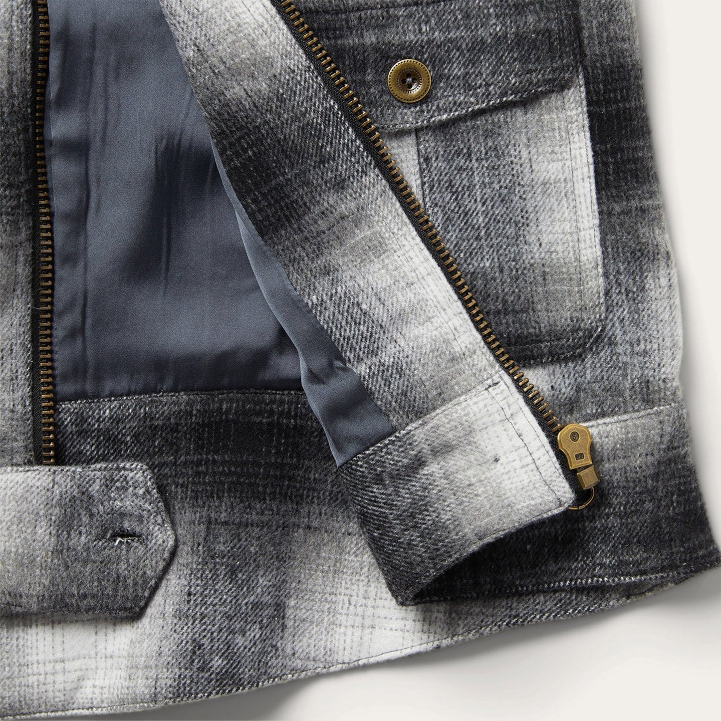 Plaid Cropped Jacket Women