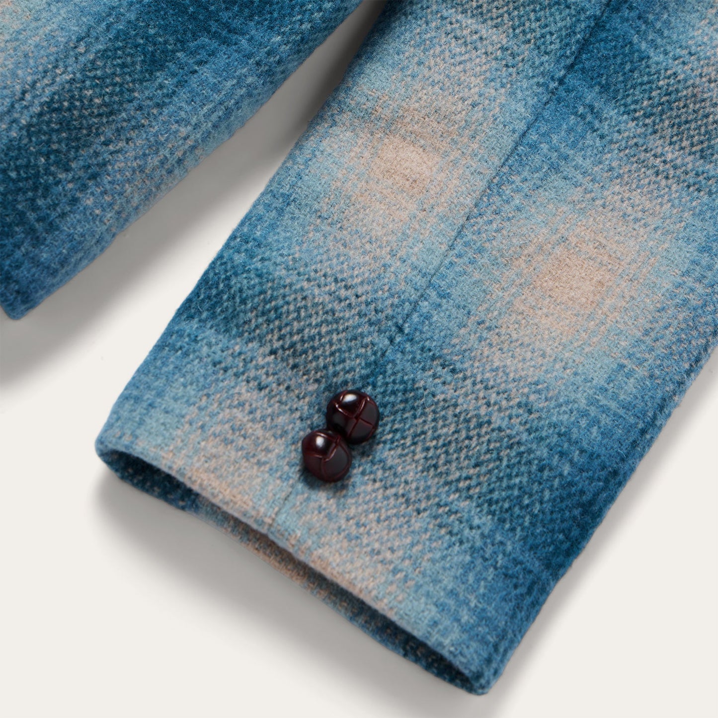 Wool Plaid Western Blazer Women