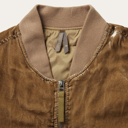 Embroidered Velvet Bomber Jacket Women