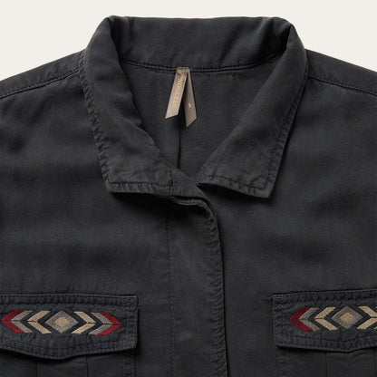 Black Aztec Jacket Women