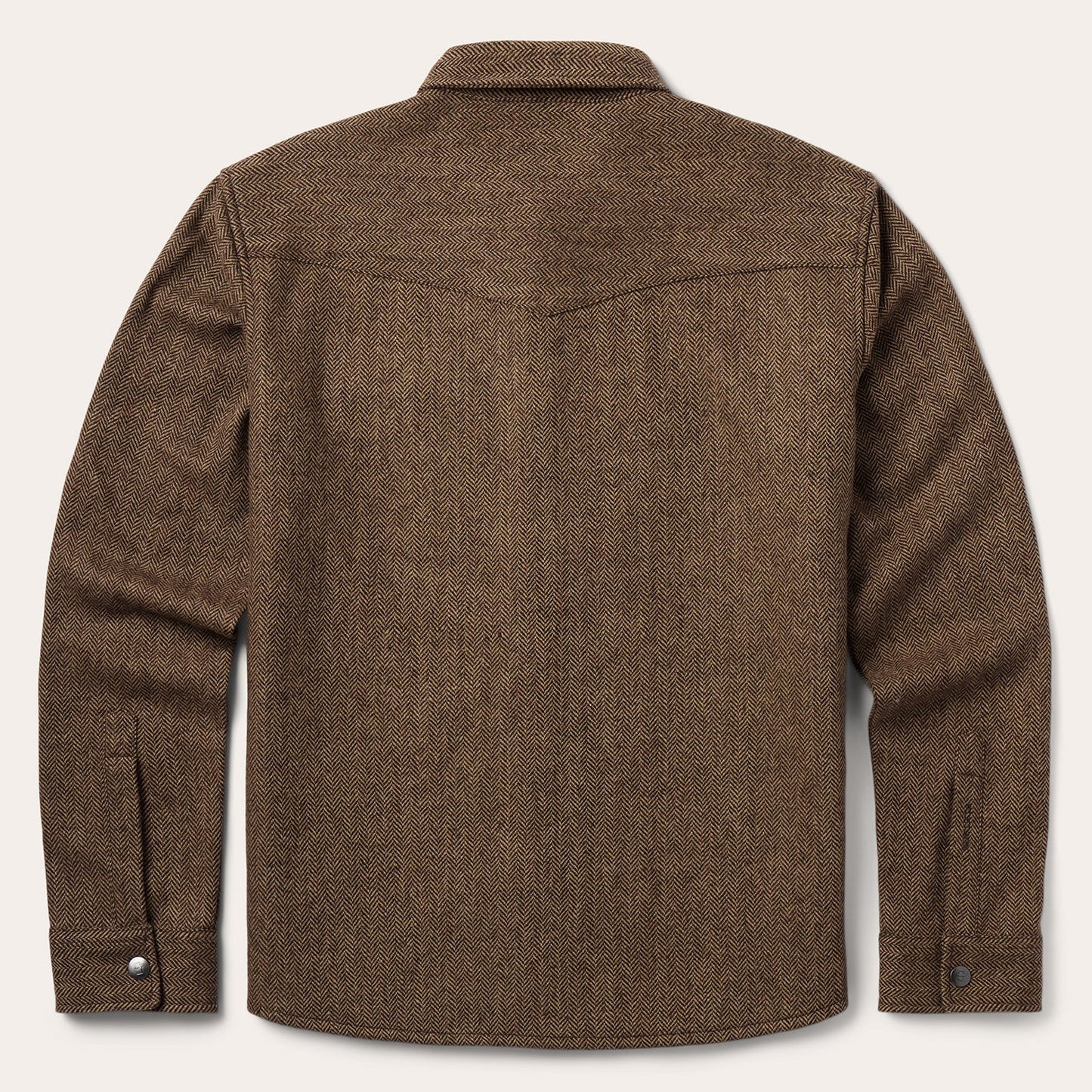 Herringbone Shirt Jacket Mens