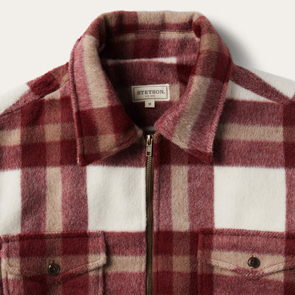 Plaid Lined JacShirt Men