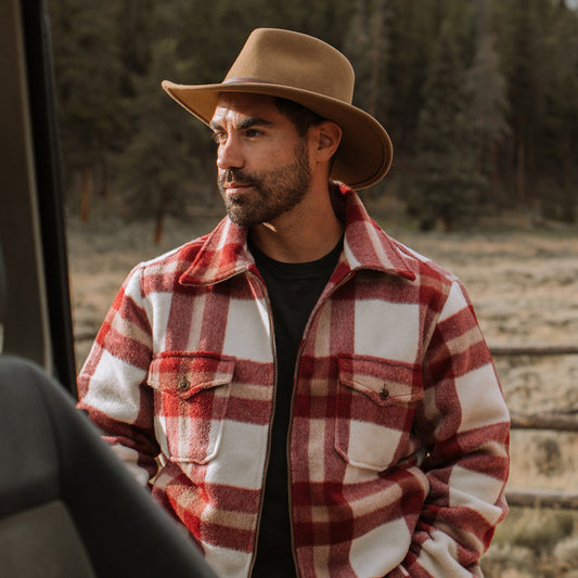 Plaid Lined Jac Shirt Mens