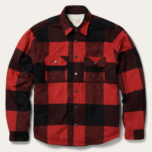 Buffalo Plaid Western Coat Mens
