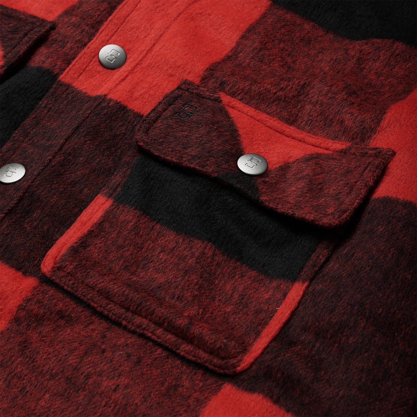 Buffalo Plaid Western Coat Mens