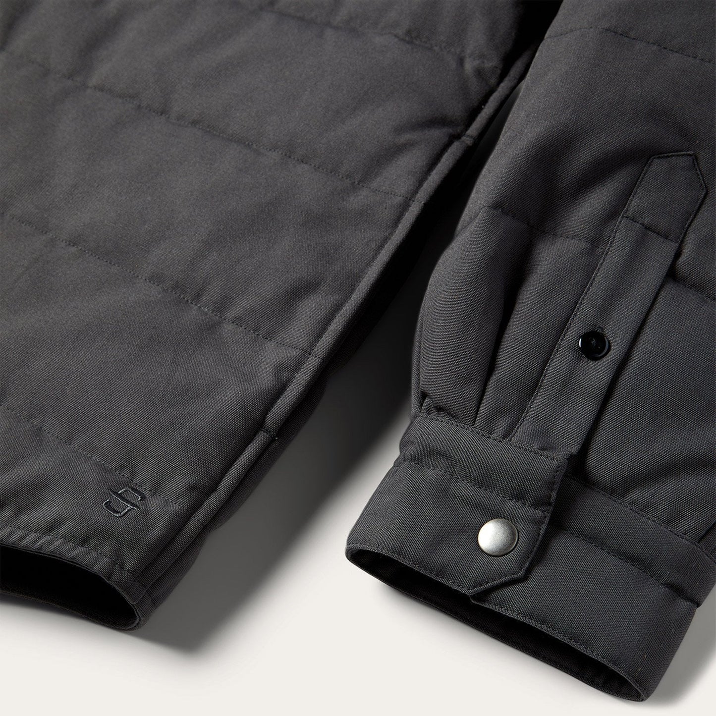 Grey Down Jacket Mens
