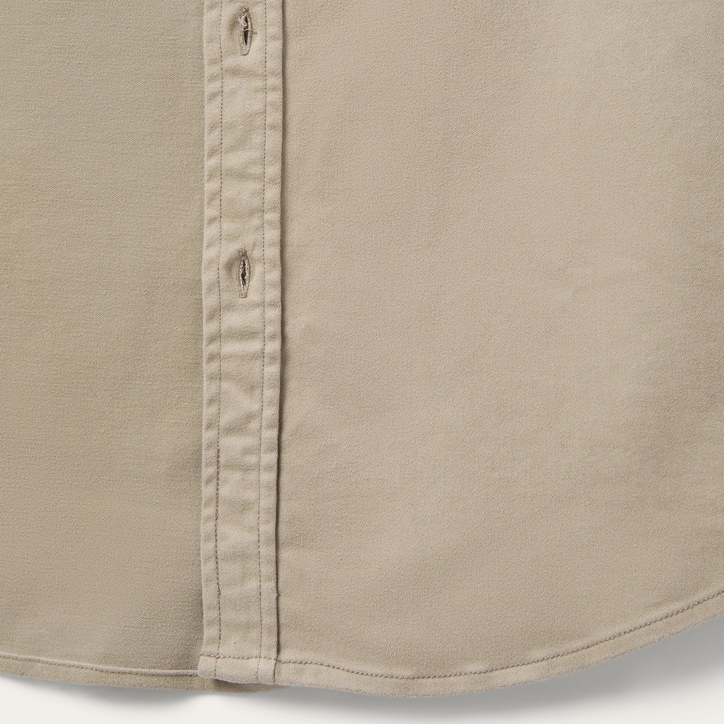 Brushed Twill Lined Shirt Jacket Men