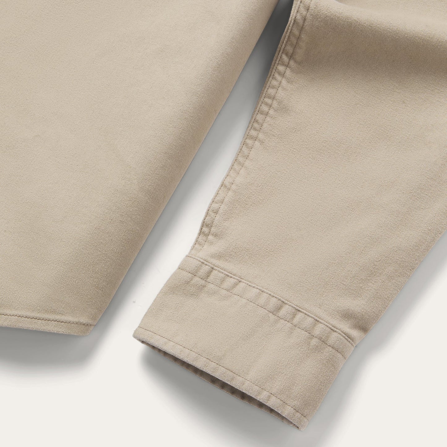 Brushed Twill Lined Shirt Jacket Men