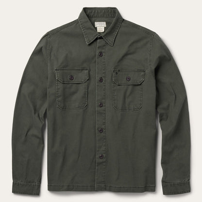 Stretch Canvas Jac Shirt Mens